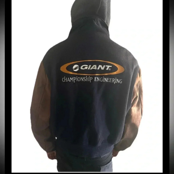 Reed Sportswear Vintage Leather/Wool Letterman Varsity Jacket Made In USA XL - Picture 4 of 8